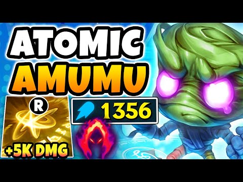 1300+ AP Amumu Makes The Entire Enemy Team DISAPPEAR (WHAT IS THIS DAMAGE)