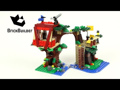 Vidéo LEGO Creator 31053 : Les aventures dans la cabane dans l'arbre