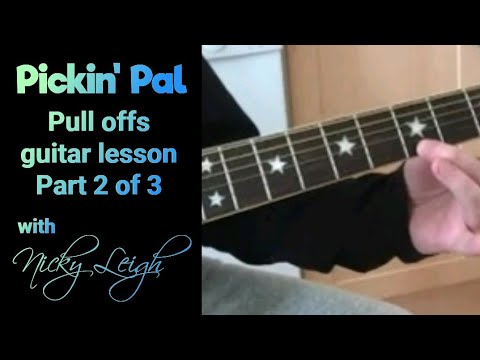 Pull Offs - Part 2 (Triplets) - guitar lesson