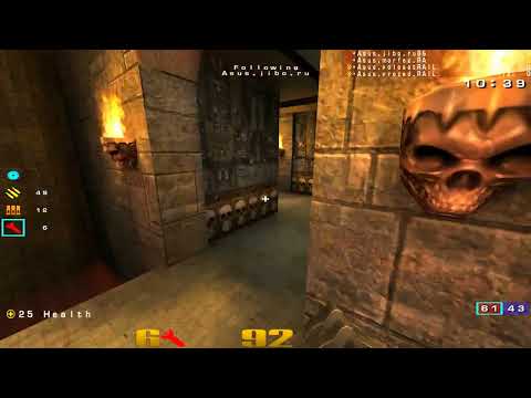 c58 vs Team Belarus (c58*jibo POV) @ q3dm14tmp (Asus Winter 2004)