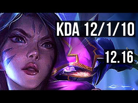 KAI'SA & Nautilus vs KENNEN & Ashe (ADC) | 12/1/10, Legendary, 1.1M mastery | EUW Master | 12.16