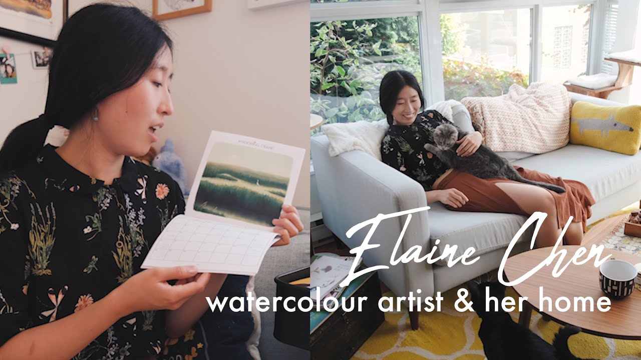 Inside watercolour artist & children's book illustrator Elaine Chen's ...