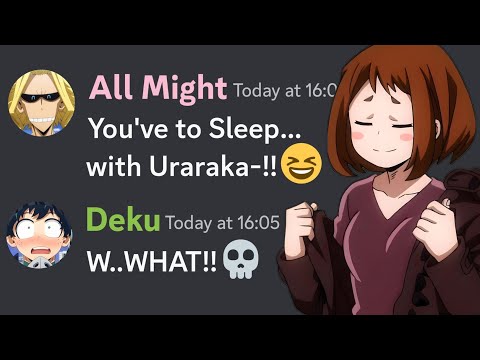 If the MHA Characters Followed All Might's Orders for 24 Hrs...