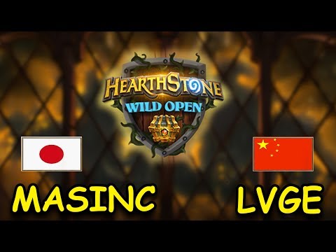 Hearthstone Wild Open - LvGe vs masinc