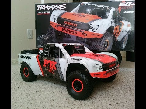 Traxxas Unlimited Desert Racer 4wd Unboxing Size comparison and Review