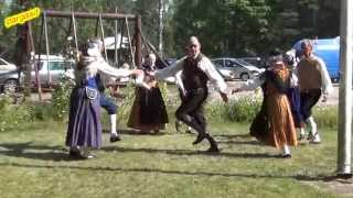 Folk dance - Fria valet, Lappträsk  26.07.2014