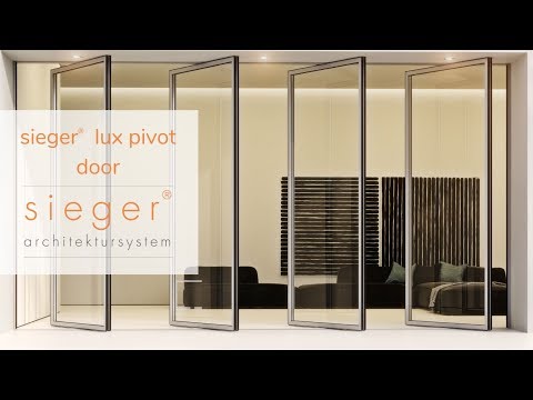 Sieger® Lux Pivoting Door I Sieger® Aluminium