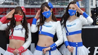 スーパーGT2021 第2戦 富士⑰ 水瀬琴音(@kotone_dayo_)さん 中村比菜(@mu_nakamu127)さん 太田麻美(@asami_ota)さんKOBELCO/SARDレースクイーン