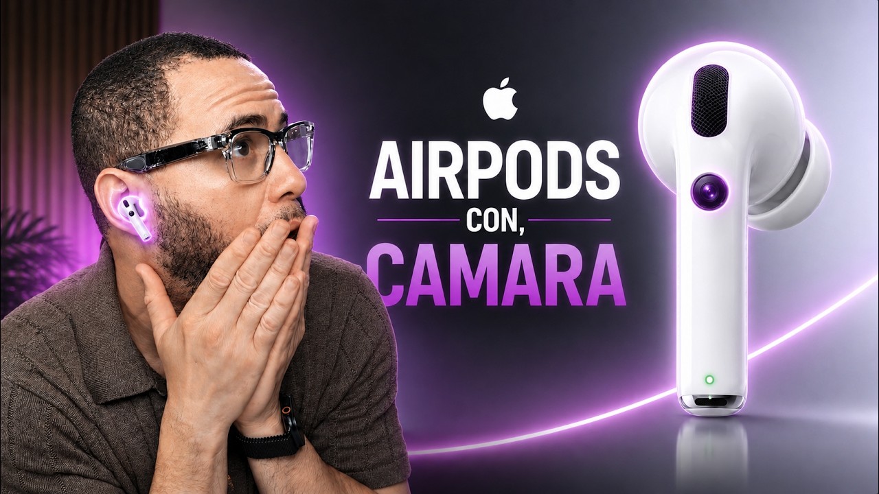Esto NO puede ser REAL | AirPods con cámaras (Top 9 Rumores)