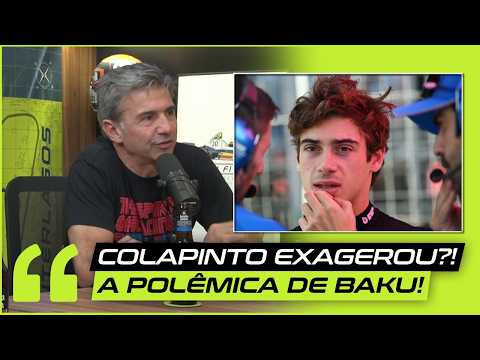 "FEZ UMA À LA GROSJEAN": O ERRO DE COLAPINTO QUE TIROU NORRIS E GASLY EM BAKU!