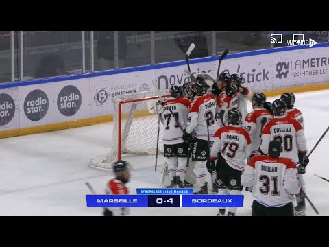 Les Boxers de Bordeaux ont ajouté une 11ème victoire consécutive face à Marseille 23ème journée.