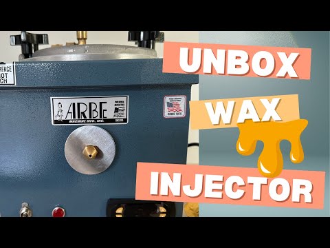ARBE mini wax Injector with hand pump unboxing