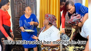 Download the video "Wife maltreated her mother in-law #funny #comedymovies #fypシ゚viral #comedyfilms #comedy #nollywood "