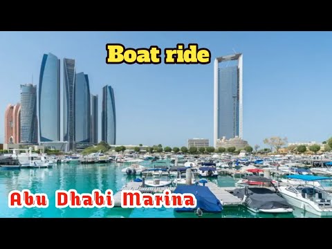 Abu Dhabi Marina boat ride || Boat ride in Marina || Marina Abu Dhabi Uae Day and Night views