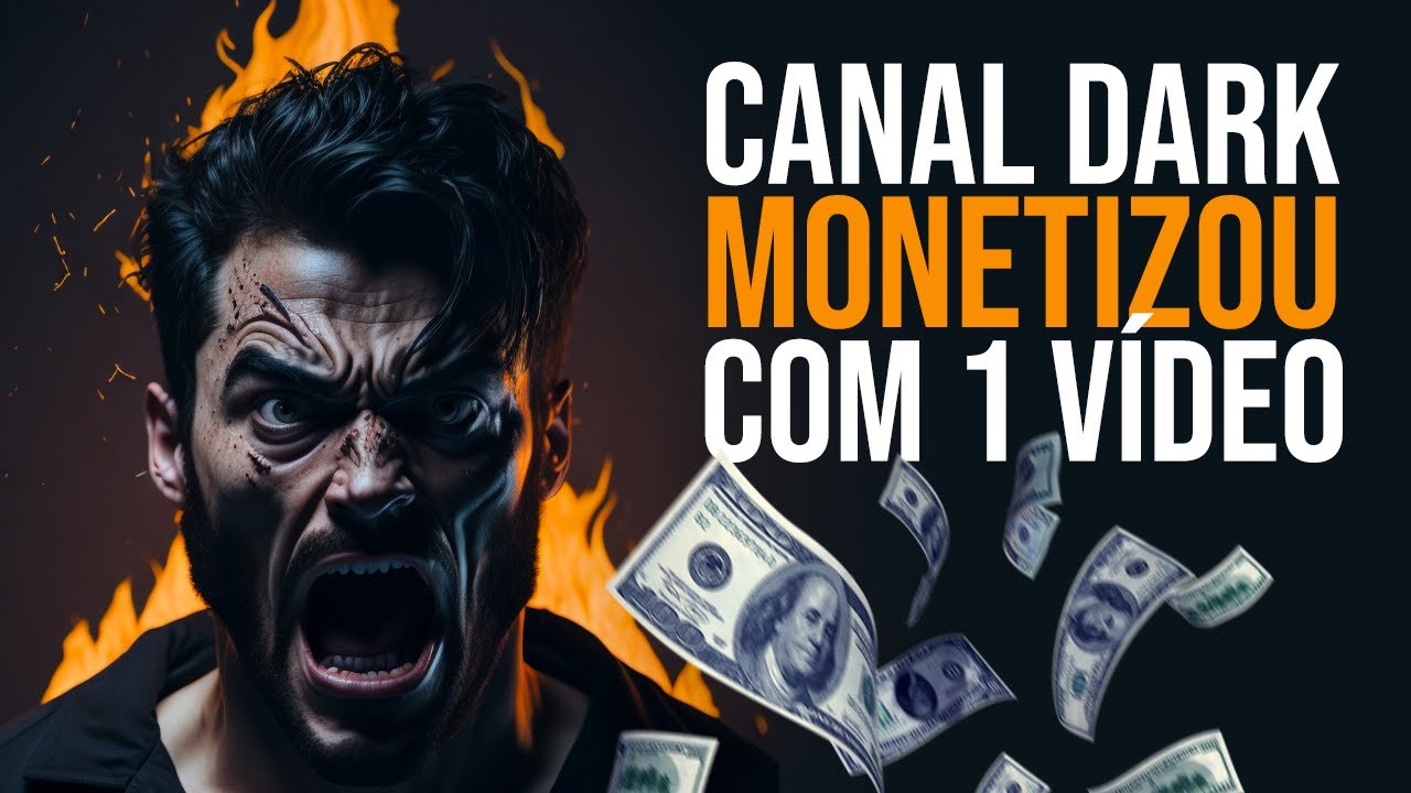 INCRÍVEL! CANAL DARK MONETIZOU NO SEU PRIMEIRO VÍDEO