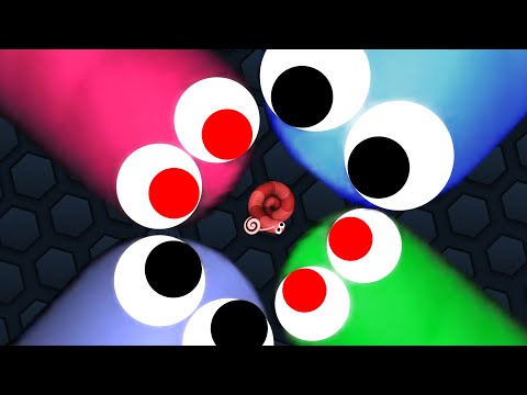 Slither.io CRAZY 1 PRO SNAKE VS INSANE SNAKES! EPIC SLITHERIO GAMEPLAY