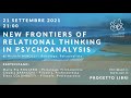New Frontiers Of Relational Thinking In Psychoanalysis