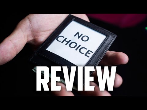 No Choice Wallet Review by Tony Miller and Mark Mason