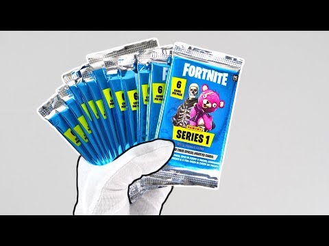 Fortnite Battle Royale TRADING CARDS Unboxing... Video