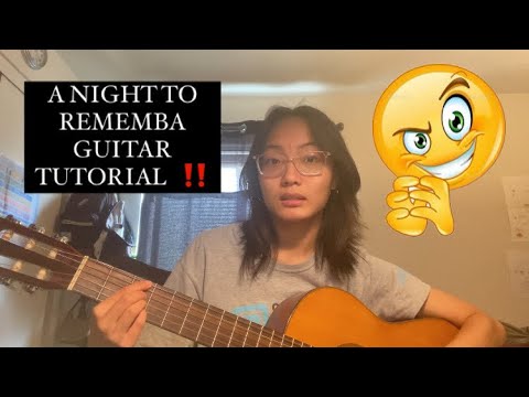 a night to remember (laufey + beabadoobee) guitar tutorial!