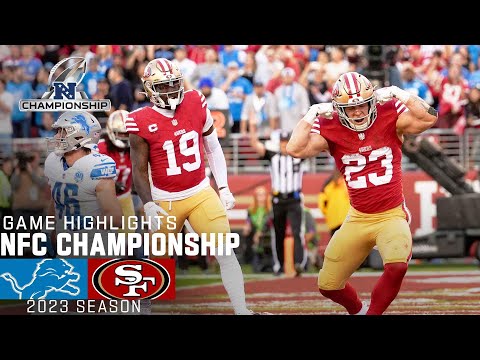 Detroit Lions vs. San Francisco 49ers Game Highlights | 2023 NFC Championship