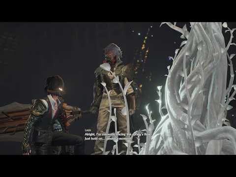 Code Vein - Howling Pit: Protagonist Meets Mia and Nicola Karnstein Introduction Cutscene (2019)