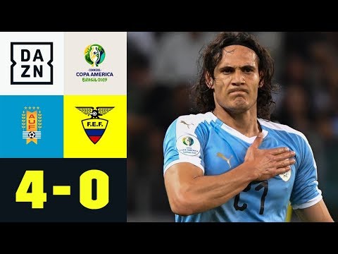 Edinson Cavani trifft artistisch: Uruguay - Ecuador 4:0 | Copa America | Highlights | DAZN