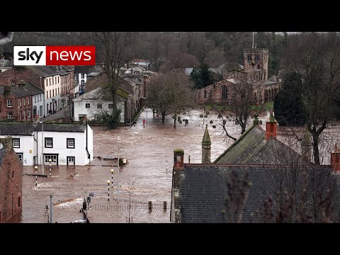 Storm Ciara: The clean-up begins across the UK