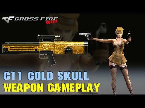 CrossFire - G11 Gold Skull - Weapon Gameplay