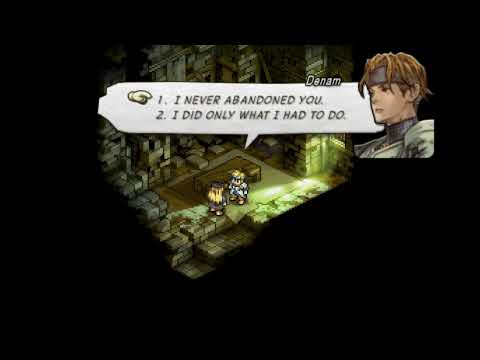 Tactics Ogre LUCT - When Catiua dialogue goes wrong in Barnicia Castle