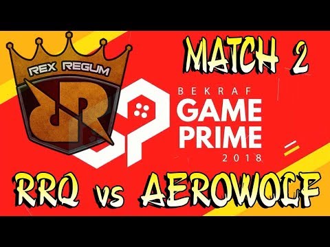 RRQ vs AEROWOLF Match 2 Final BEKRAF Game Prime Tournament | Mobile Legends