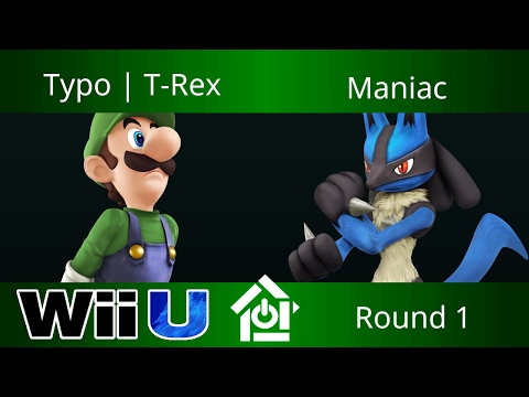 Typo WR 2/21/17 - Typo | T-Rex (Luigi) vs Maniac (Lucario) - Smash 4 Round 1