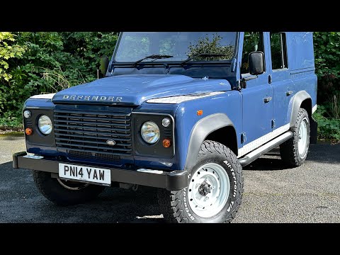 Stunning Landrover Defender 110 Utility Wagon, No VAT, 1 Owner, Full History, 2014 Registered.