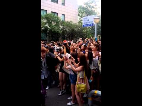 130816 엑소 출근