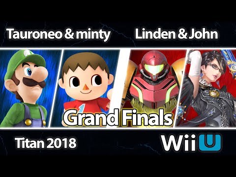 Titan 2018: Sm4sh Doubles | Grand Finals | Tauroneo & minty VS Linden & John