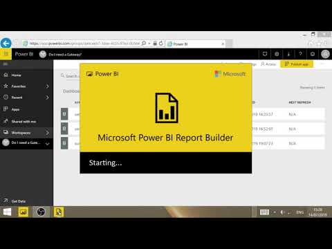 Get Paginated Report Builder - part 2