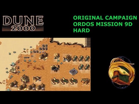 Dune 2000 Original Campaign: Ordos Mission 9D (Hard)