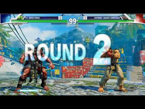 SFV - Brolynho [Necalli] x Daigo Umehara [Ryu] - Capcom Cup 2016 - Top 32