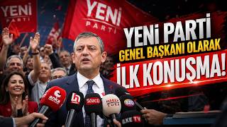 Yeni Parti Lideri Olarak Özgür Özel'den İlk Açıklama!
