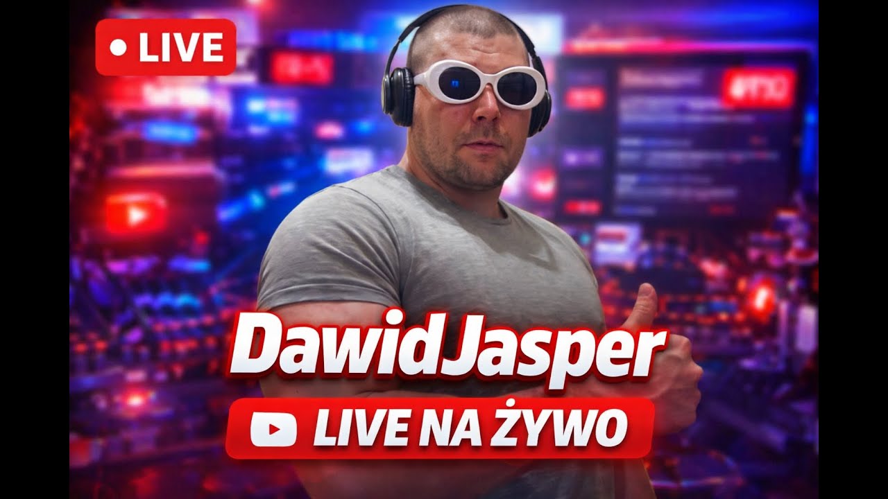 Dawid Jasper i mój niesamowite zajebisty Live widzowie dzisiaj do godziny 1:00 🐯🐯🐯🐯