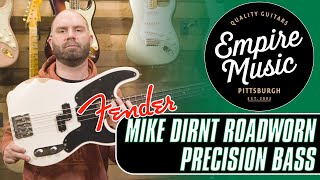 Video thumbnail for Fender Mike Dirnt Roadworn Precision Bass - EMPIRE MUSIC by Empire Music
