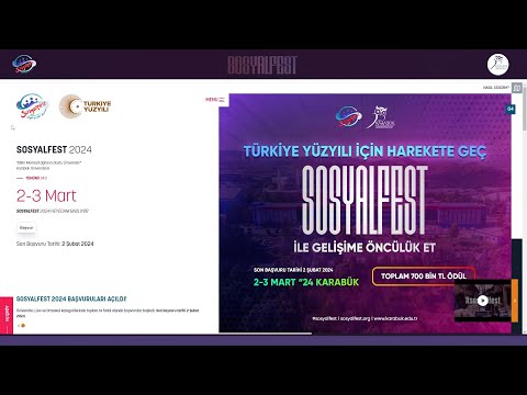 Sosyalfest'e Nasıl Başvuru Yapılır?