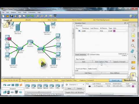 Cisco Packet Tracer Activity 5.2.2.2: Routers Segment Broadcast Domains