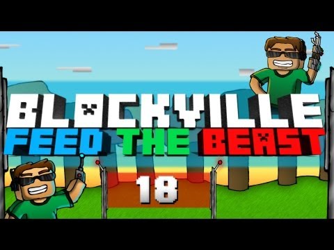 BlockVille FTB - Advanced Machines and Beacons! (Ep. 18)