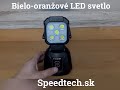 LED pracovné svetlo - 15W LED biele / oranžové nabíjacie (230V / 12V nabíjačka) - Video Youtube