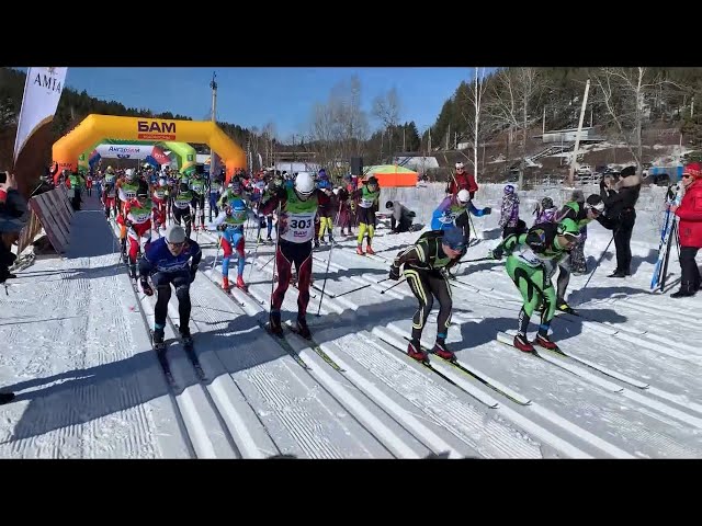 В Ангарске состоялся марафон Стройкомплекс БАМ Russialoppet