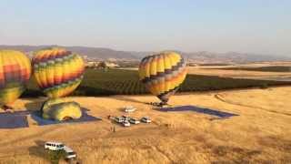 preview picture of video 'Napa Valley Balloon Ride'