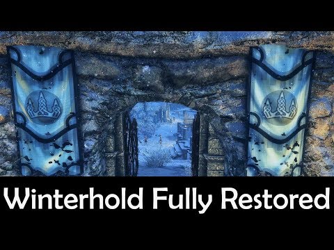 SKYRIM MOD QUICKIE #40 - Winterhold Fully restored