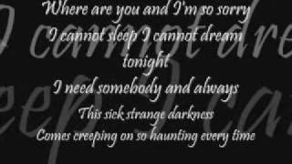 Blink 182 - I Miss You ( Lyrics)
