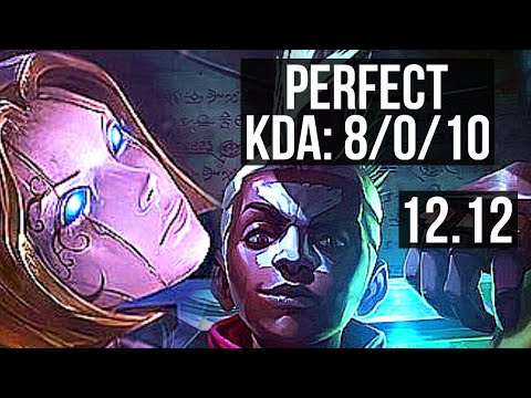 ORIANNA vs EKKO (MID) | 8/0/10, Legendary, 1.0M mastery | NA Master | 12.12